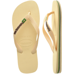 Women's Brazil Logo Flip Flops