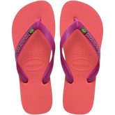 Women's Brazil Logo Flip Flops