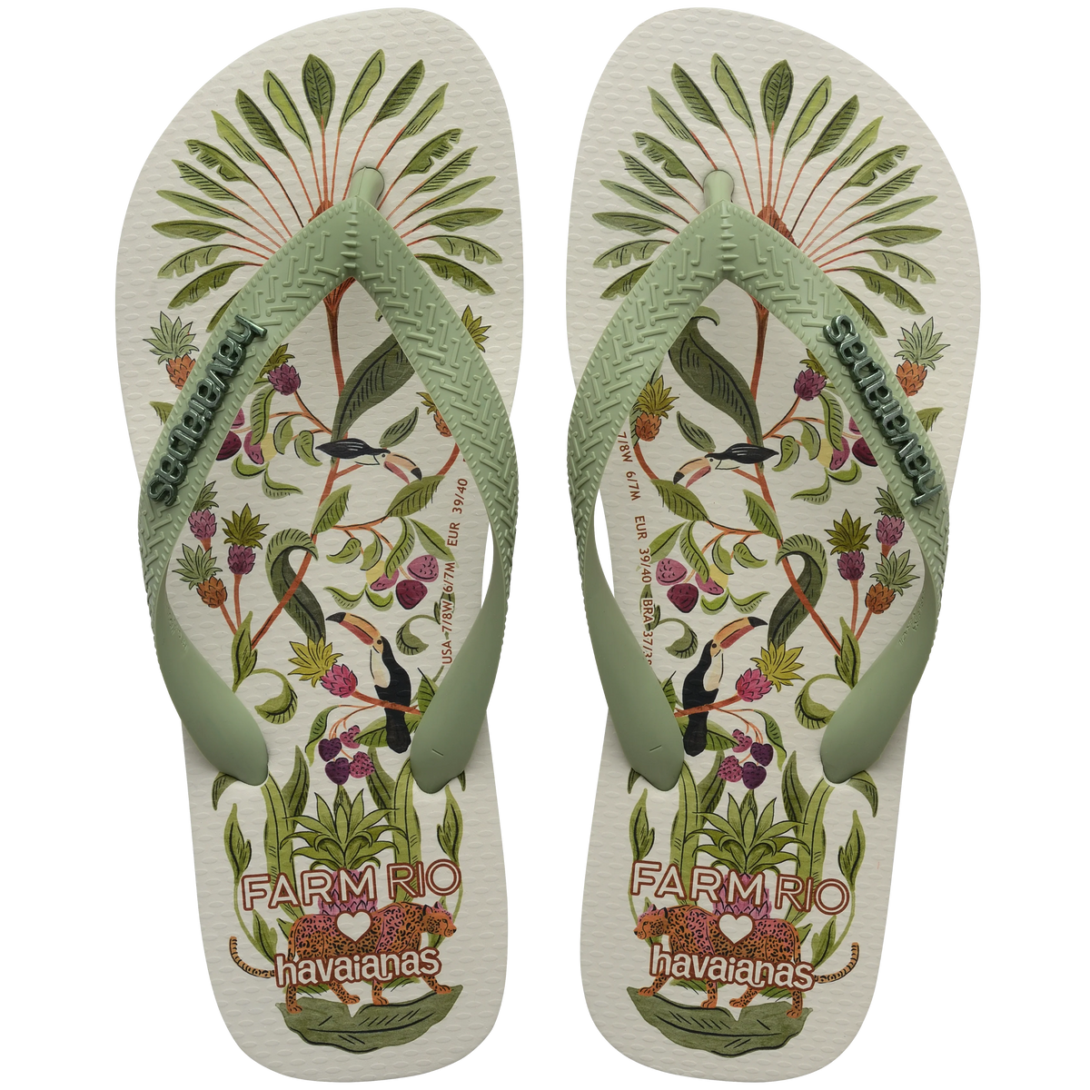 Women's FARM Rio Sweet Forest Flip Flops