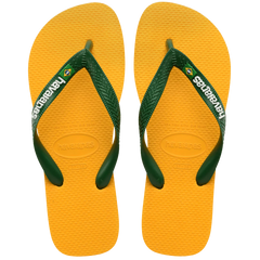 Men's Brazil Logo Flip Flops