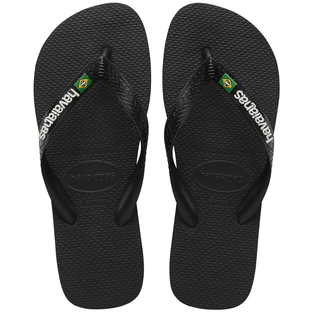 Men's Brazil Logo Flip Flops