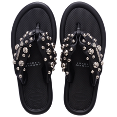 Women's Isabel Marant Maxi Puffed Studs Flip Flops