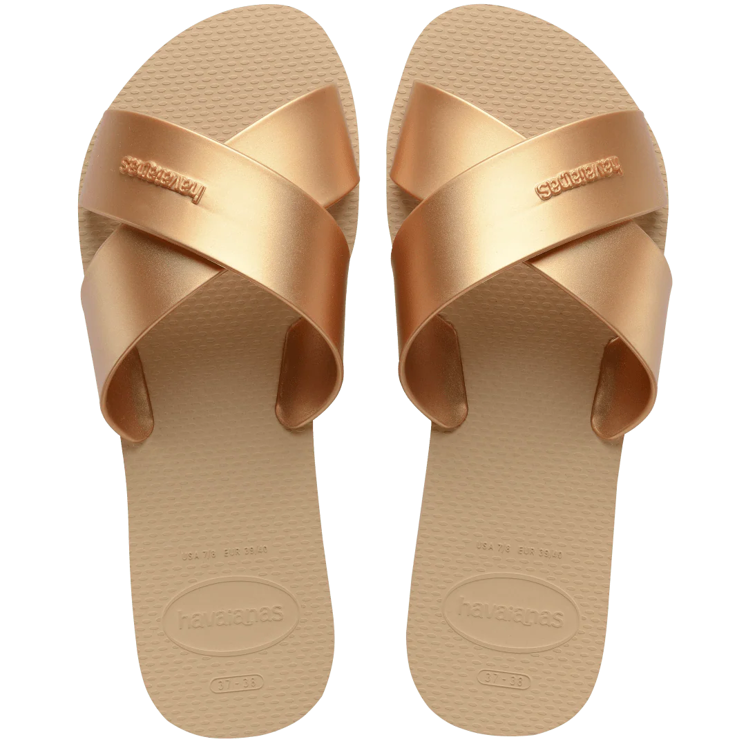 Women's Aqua Metallic Sandals