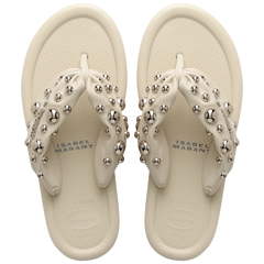 Women's Isabel Marant Maxi Puffed Studs Flip Flops